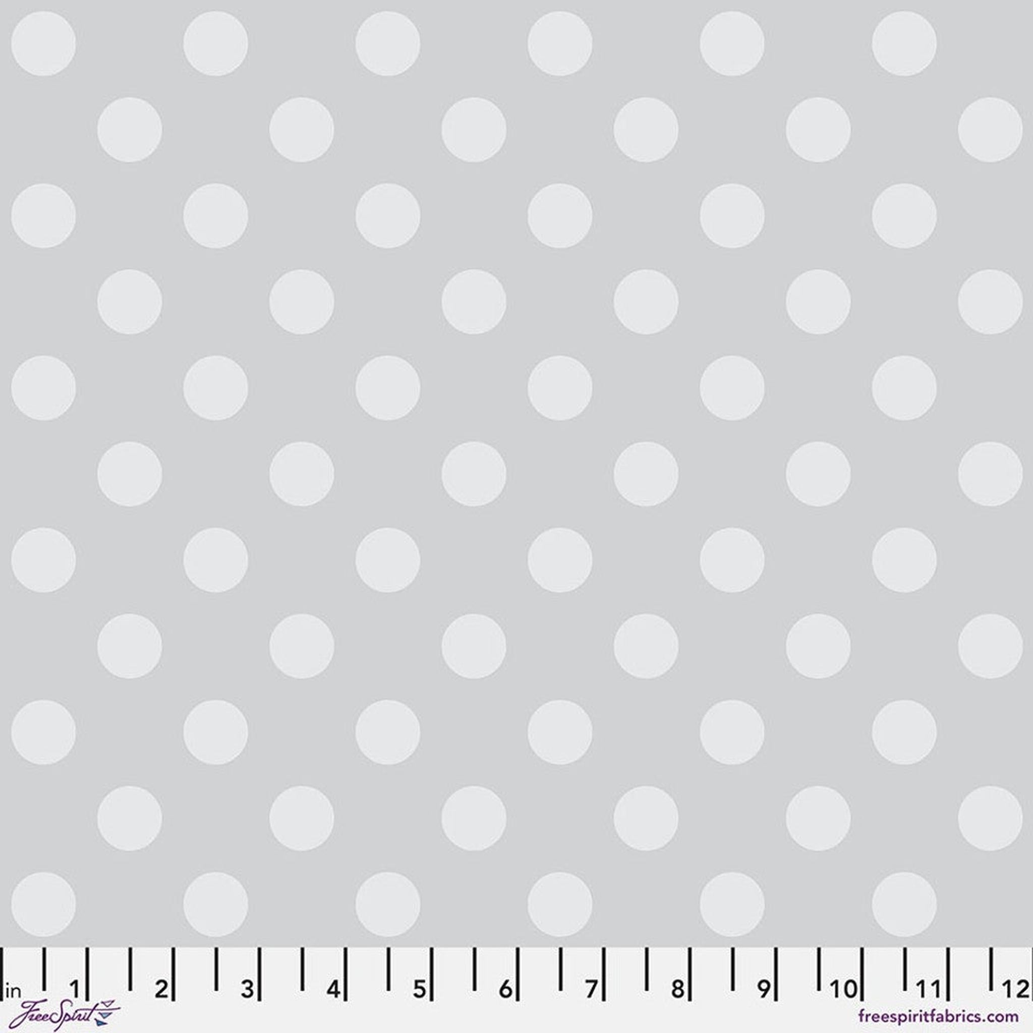 Graywork by Tula Pink - Pom Pom - Fog