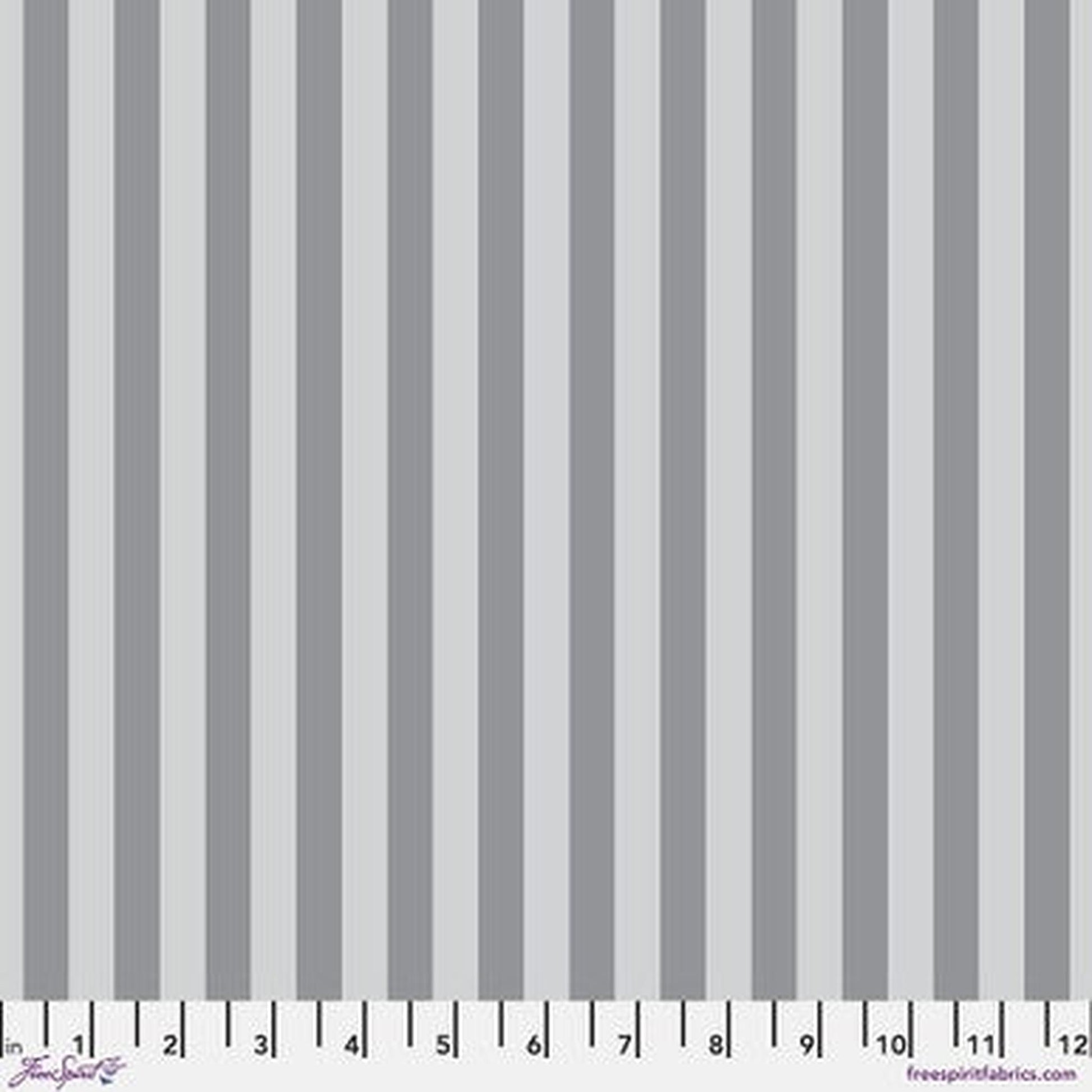 Graywork by Tula Pink - Tent Stripe - Fog