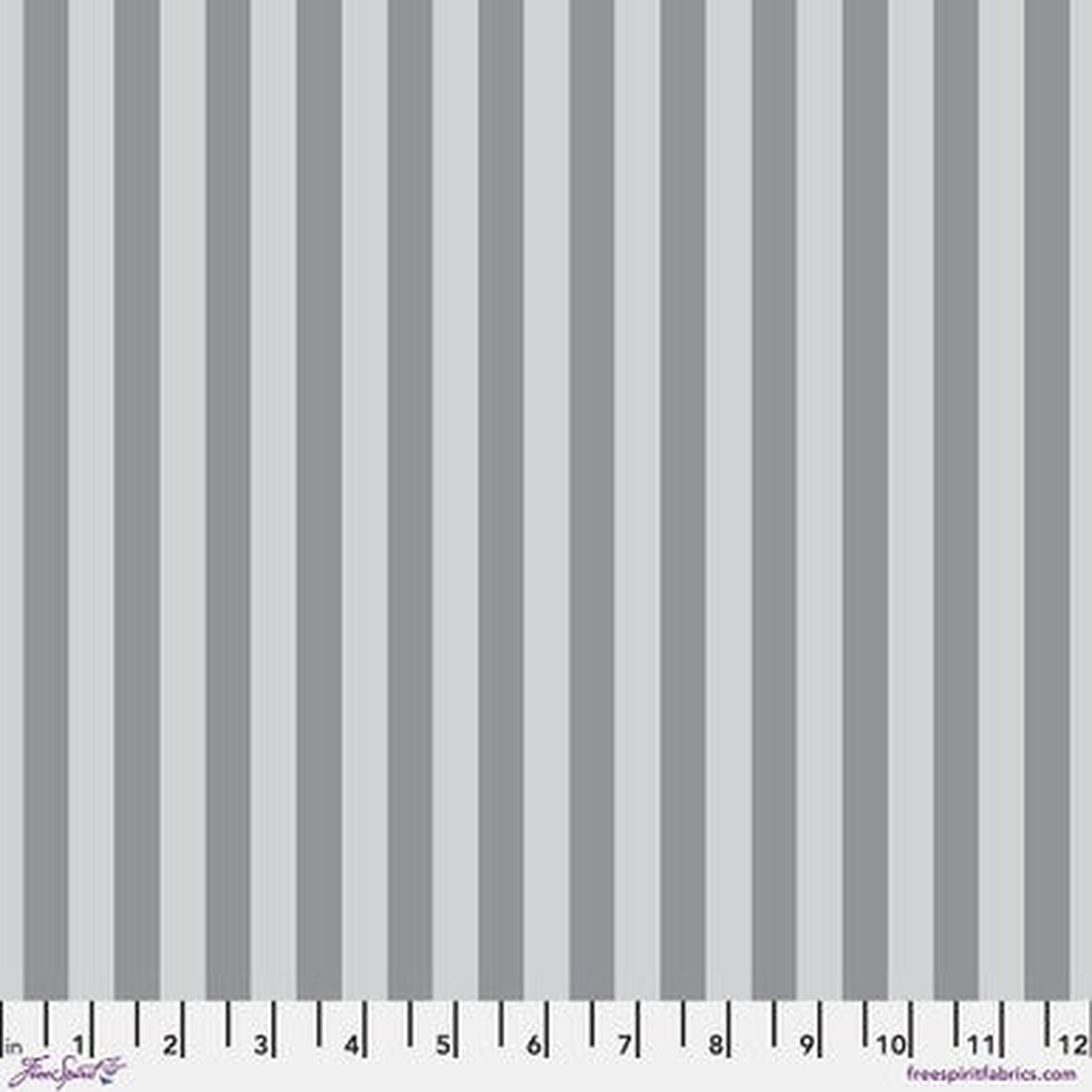 Graywork by Tula Pink - Tent Stripe - Fog