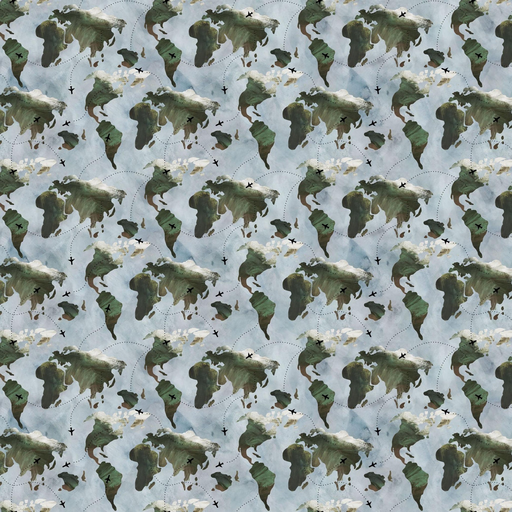 Great Journey by Bernadett Urbanovics - Map Blue