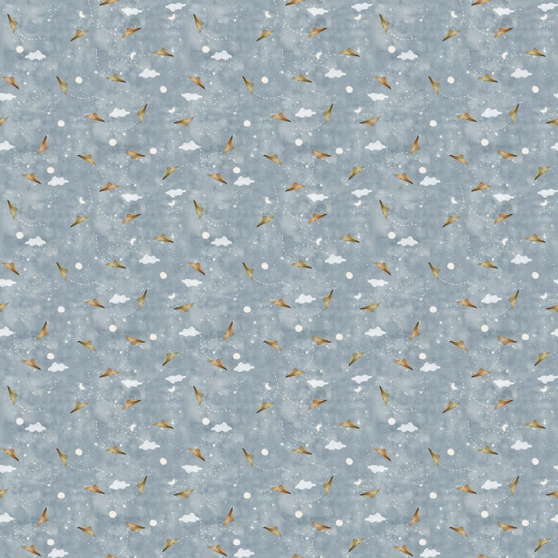 Great Journey by Bernadett Urbanovics - Paper Planes Blue