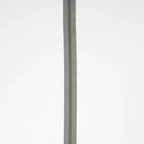 Grey Nylon Coil Zipper #3 - Antique Finish