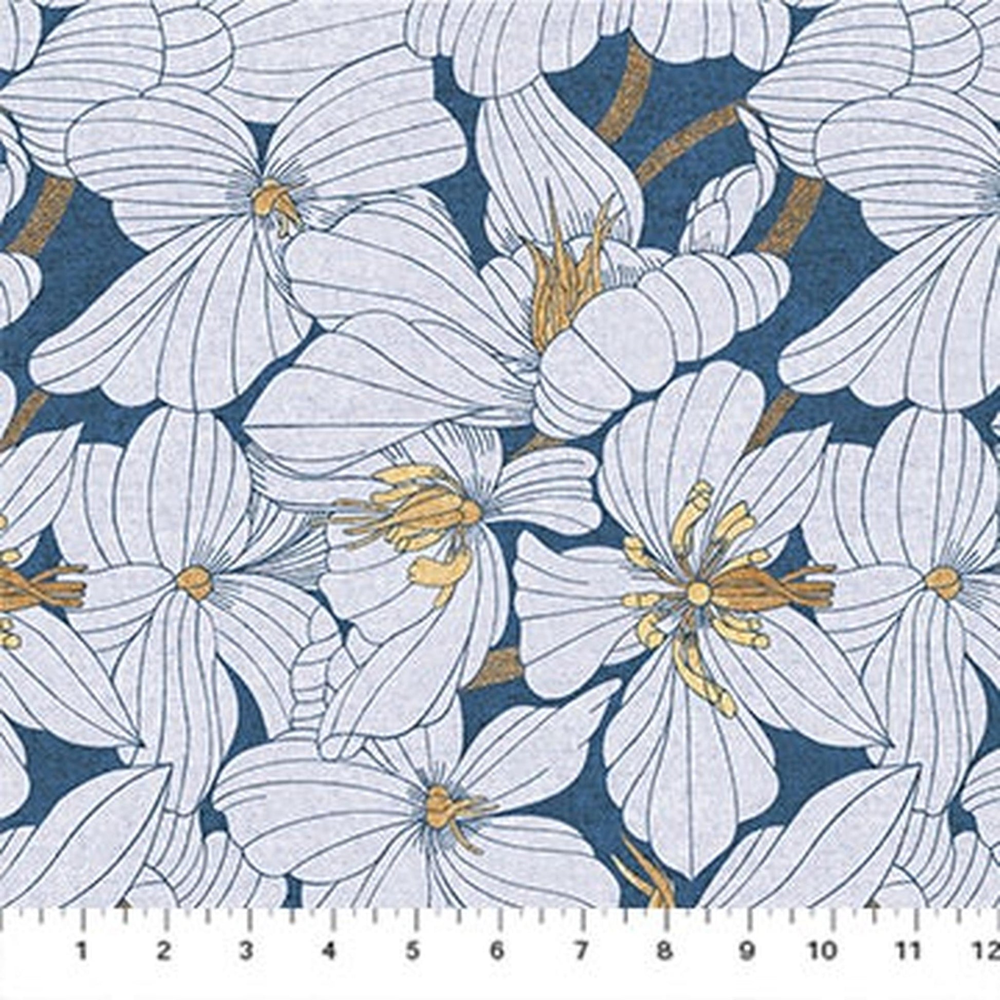 Grove by Cecilia Pettersson - Floral - Navy