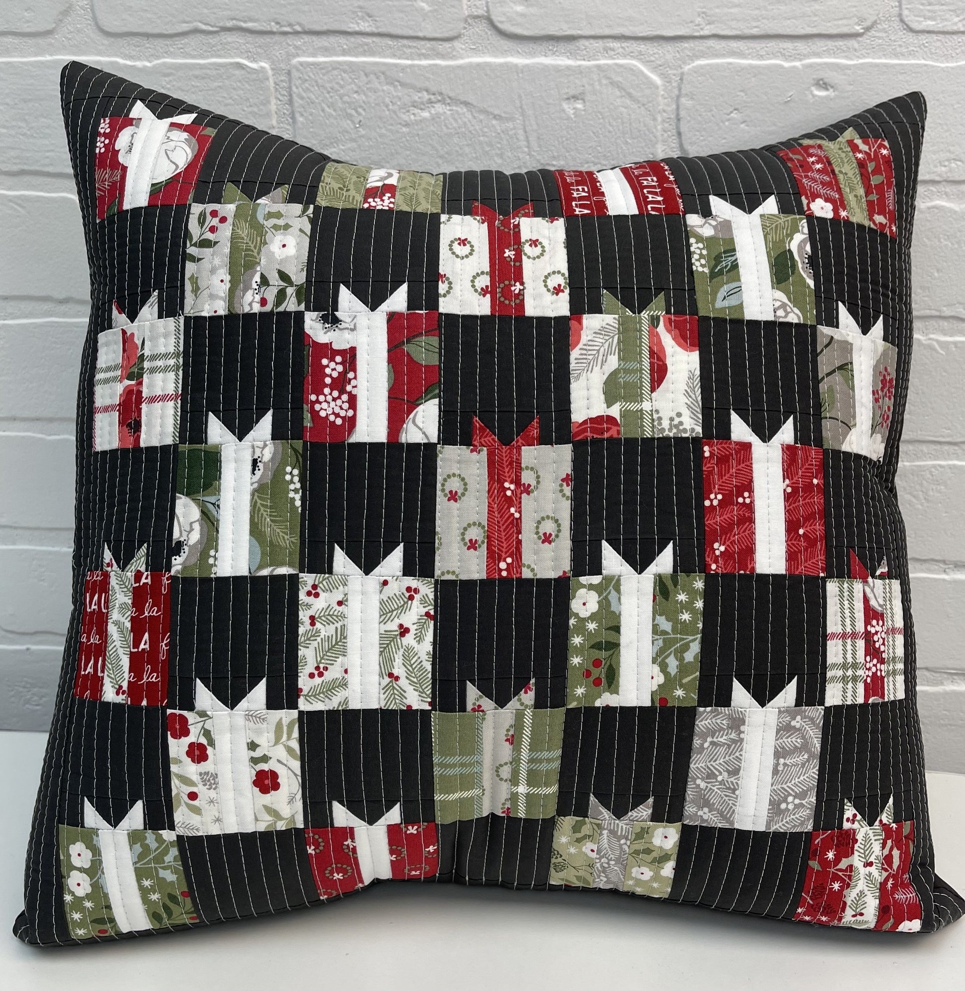 Kit: Giving Season Pillow in Emmitt and Ivy
