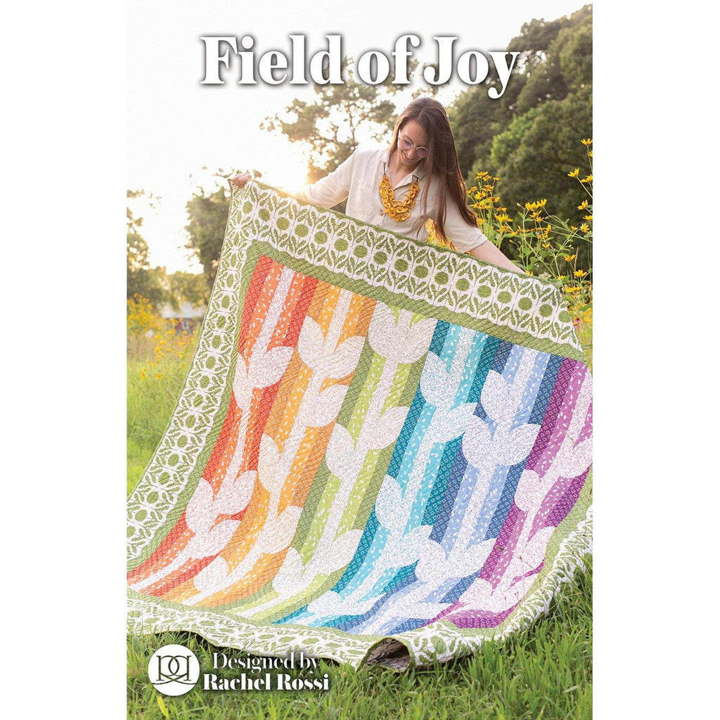 Field of Joy Quilt Pattern by Rachel Rossi Design