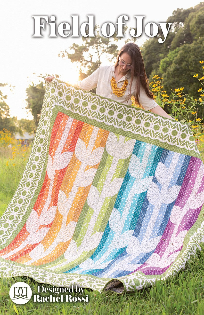 Field of Joy Quilt Pattern by Rachel Rossi Design