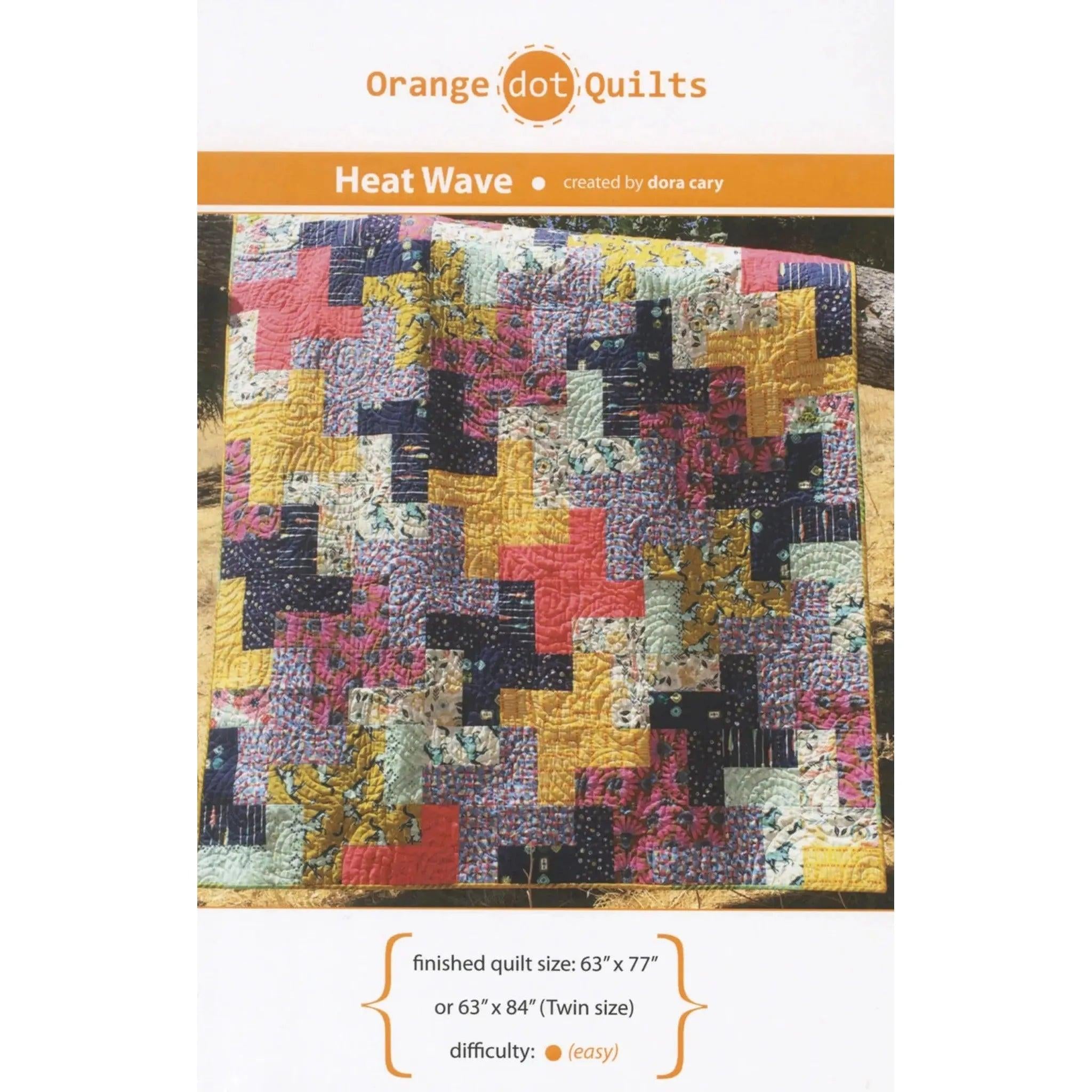 Pattern: Heatwave Quilt Pattern