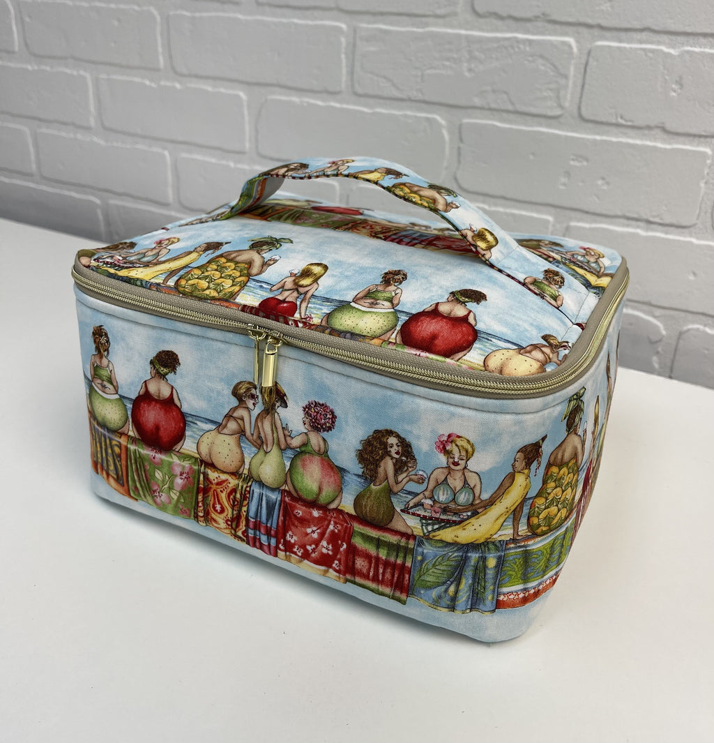Kit: Bette Travel Case in Fruit Ladies (PATTERN NOT INCLUDED)