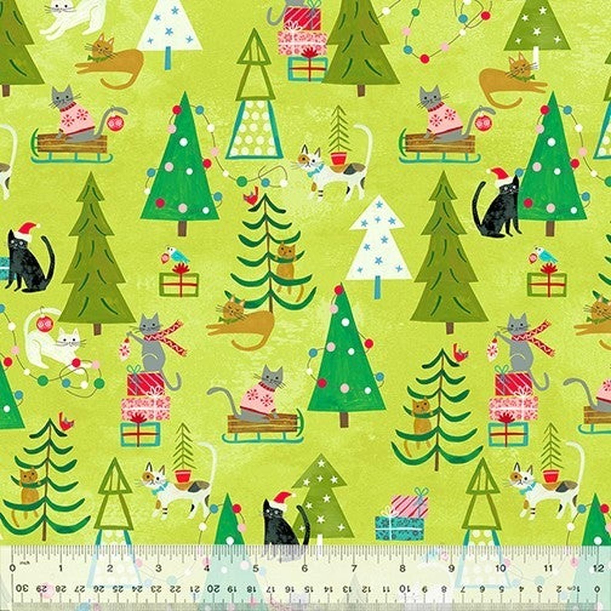 Happy Pawlidays by Jill McDonald - Purrs & Pines