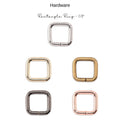 Hardware: Rectangle Ring 1/2” | Multiple Finishes