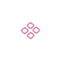 Hardware: Tula Pink Rectangle Rings 1/2" (4)