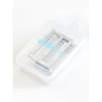 Hardware: Widemouth Rectangular Slider 1 1/2" Slider (2) - Nickel Finish