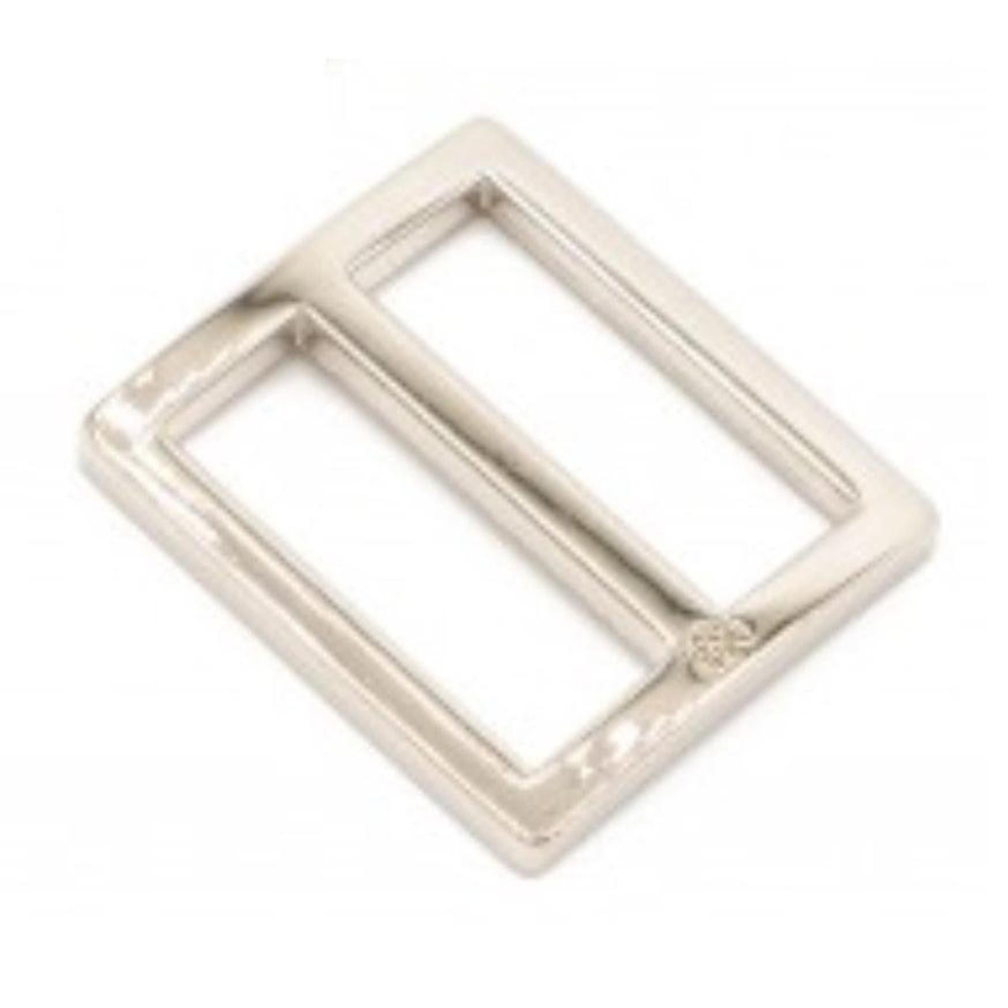 Hardware: Widemouth Rectangular Slider 1" Slider (2) - Nickel Finish