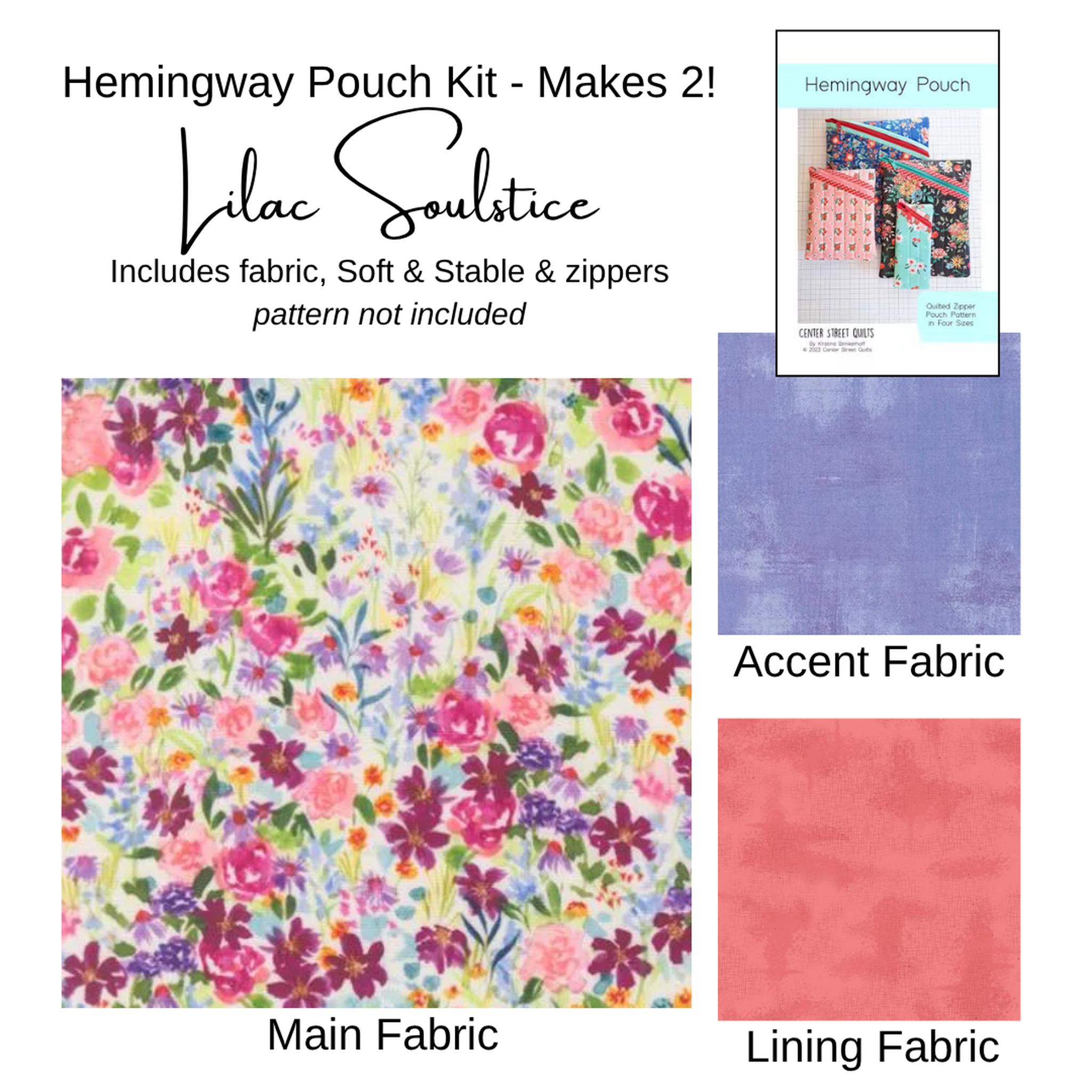 Kit: Hemingway Pouch - Makes Two
