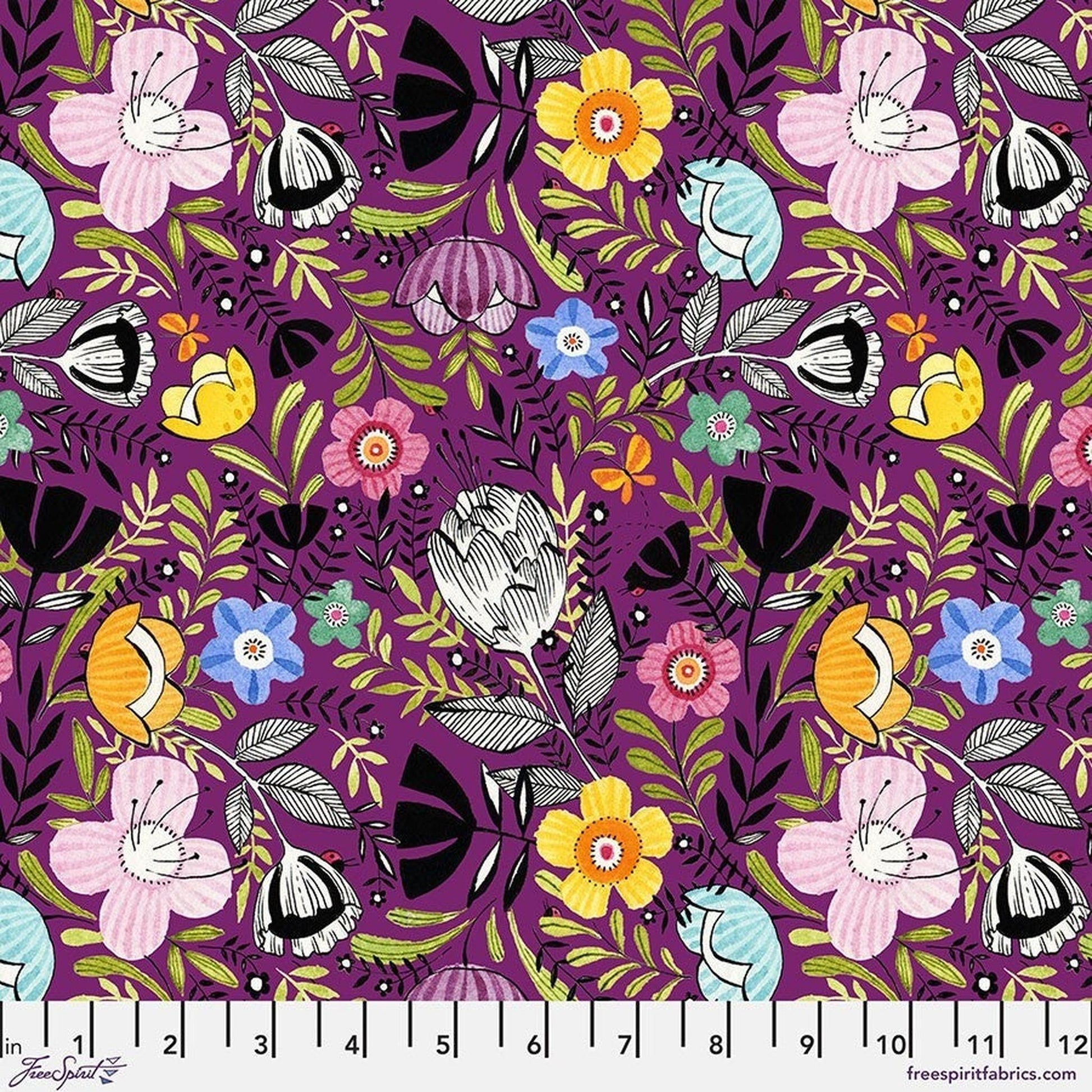 Here Kitty Kitty by Cori Dantini Joy - Purple