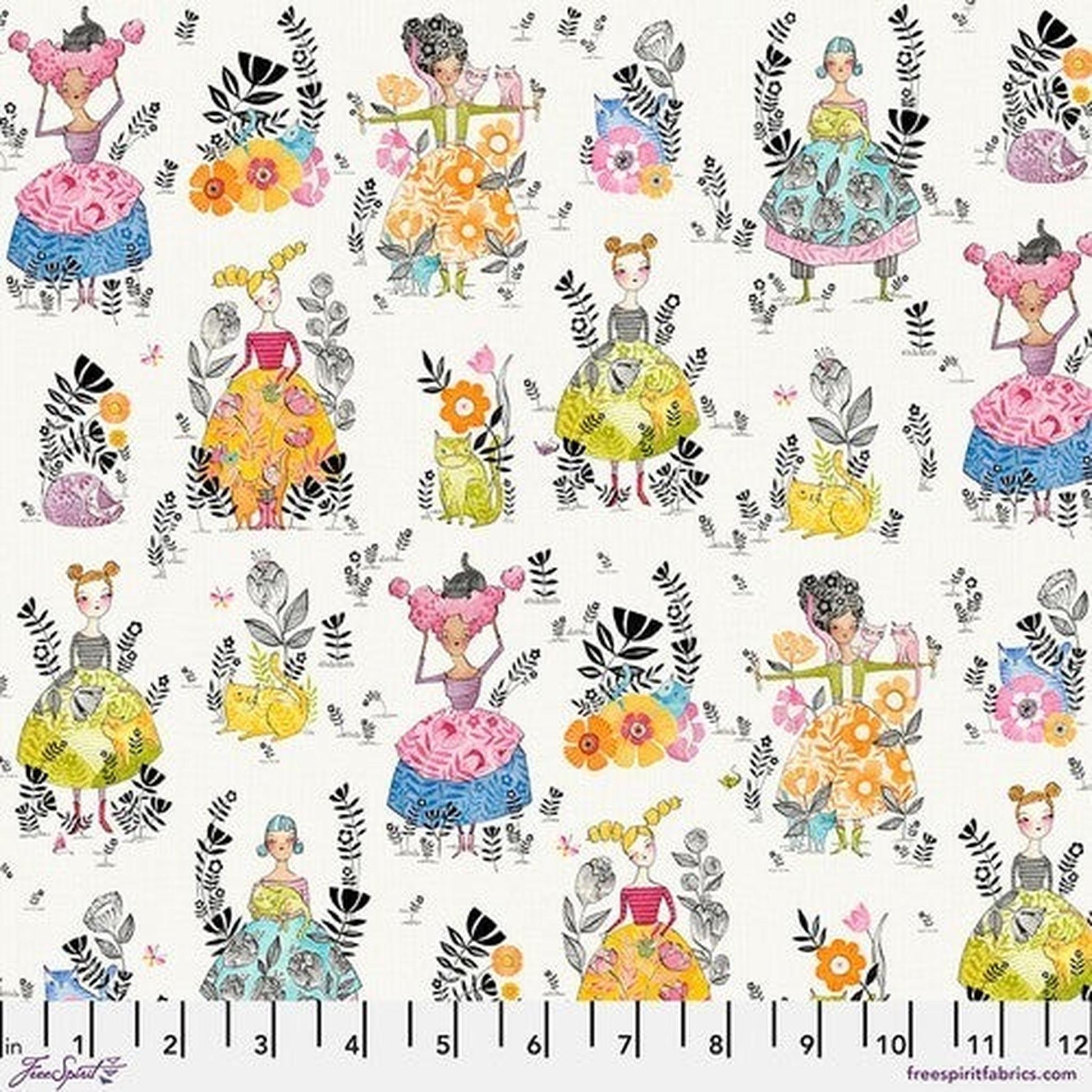 Here Kitty Kitty by Cori Dantini Small Cat Mom - Ivory