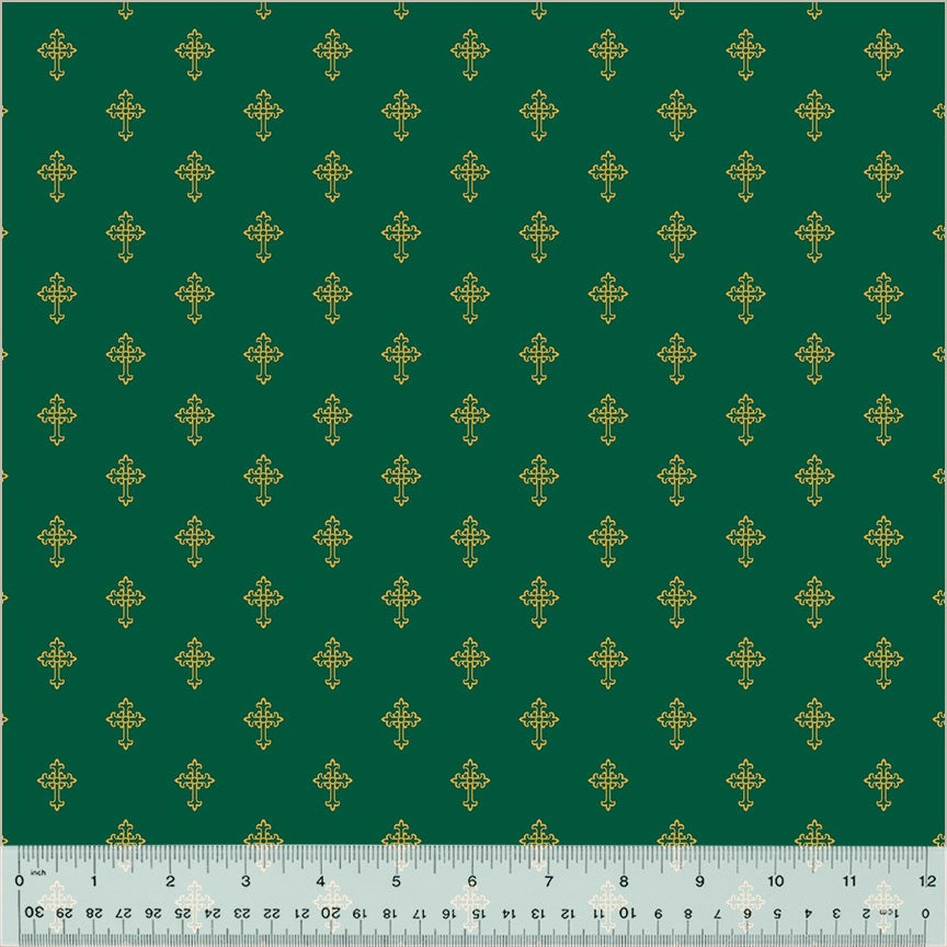 Holiday Twinkle by Whistler Studios MICK: Green/Gold