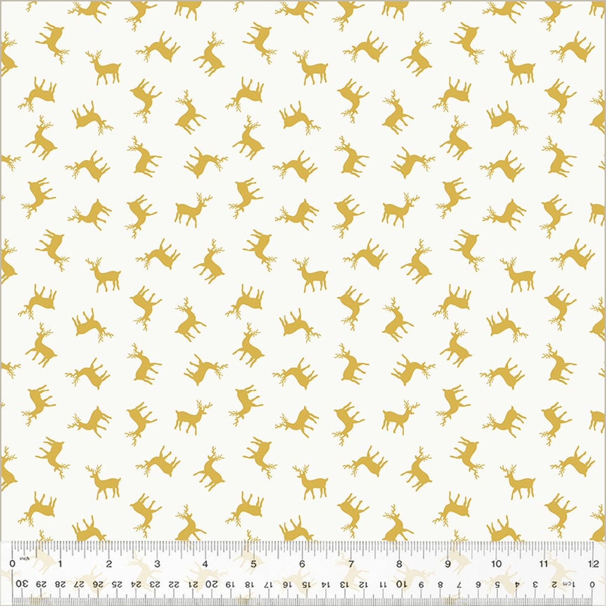 Holiday Twinkle by Whistler Studios Reindeer: White/Gold