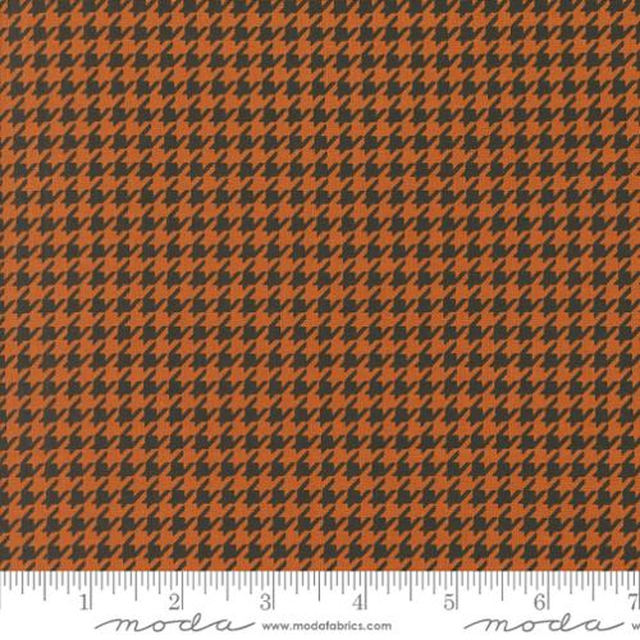 Home Sweet Haunt by Stacy Iest Hsu - Hounds Tooth - Rust