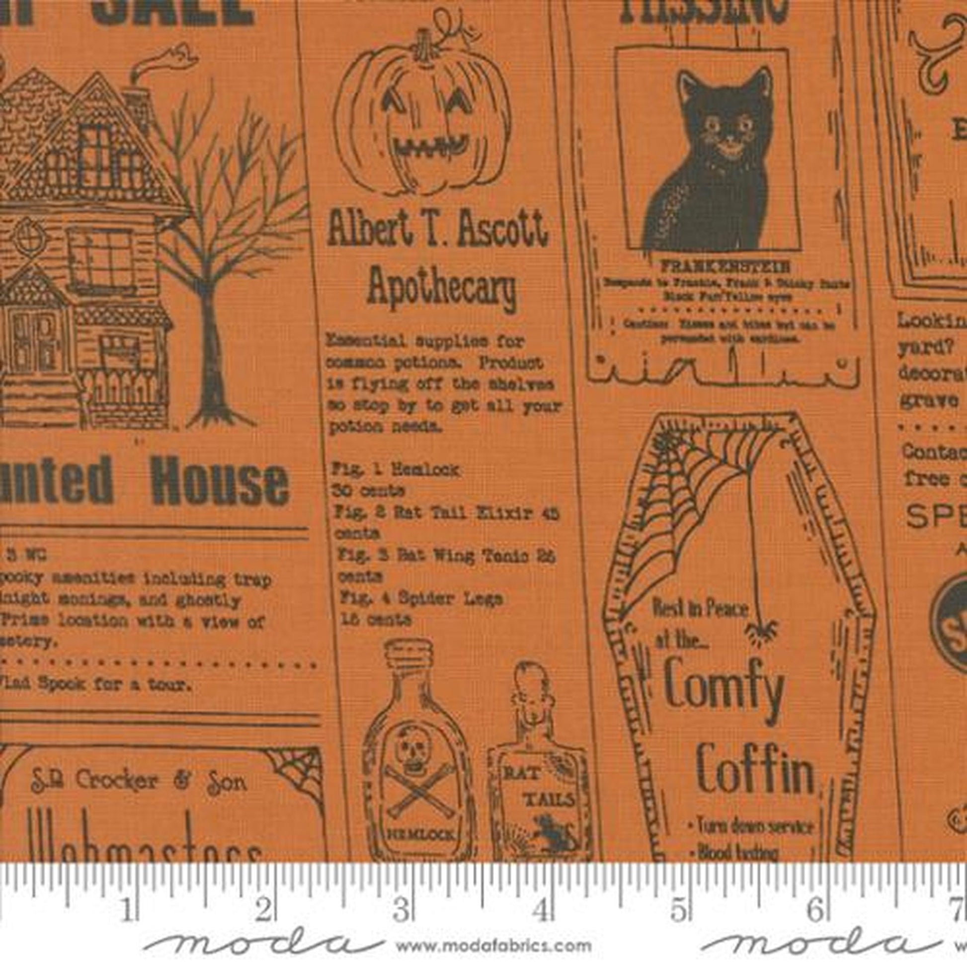 Home Sweet Haunt by Stacy Iest Hsu - Vintage Newspaper: Pumpkin