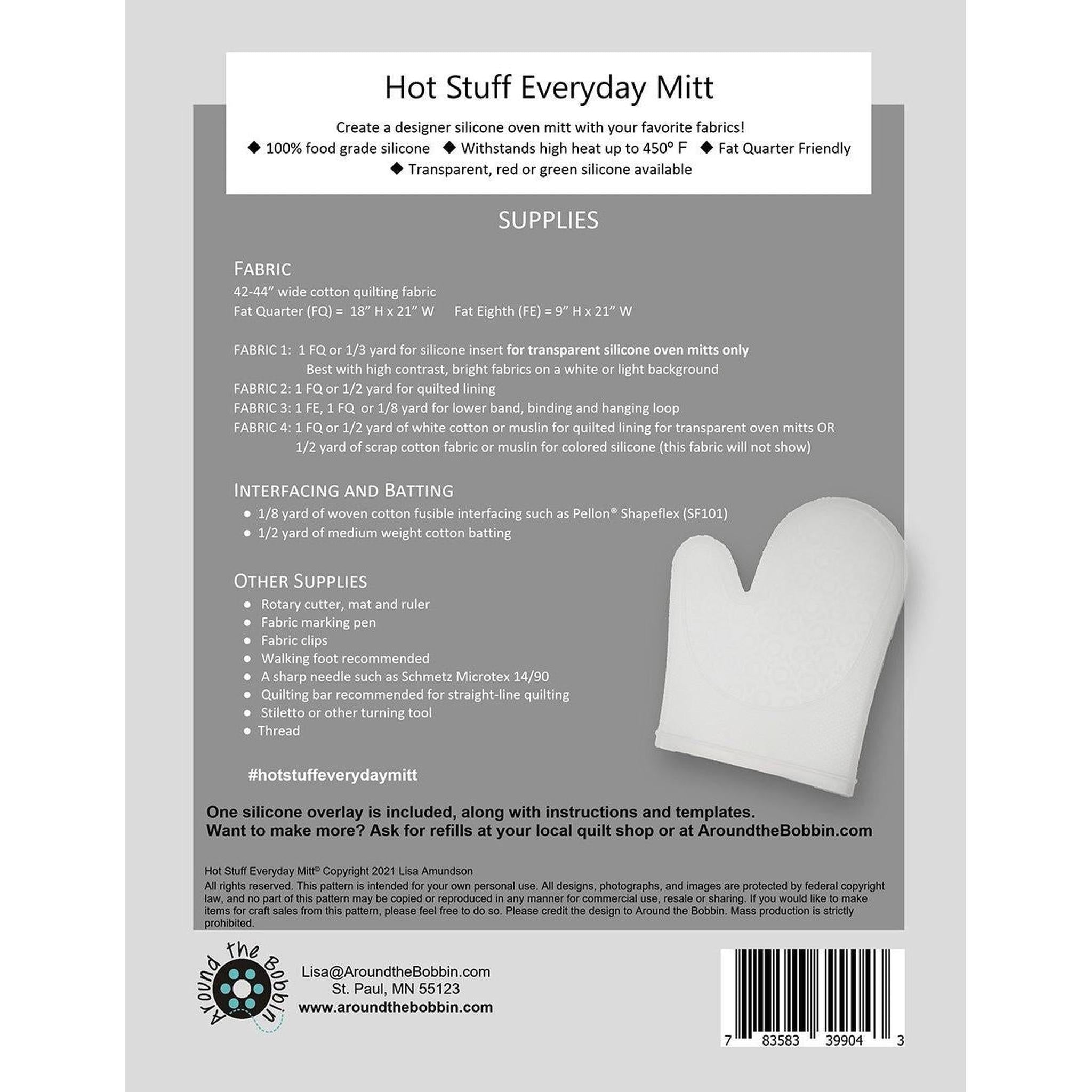 Hot Stuff Everyday Mitt Transparent