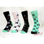 Quilt Socks, Black Singer Featherweights - Featherweight Shop Design