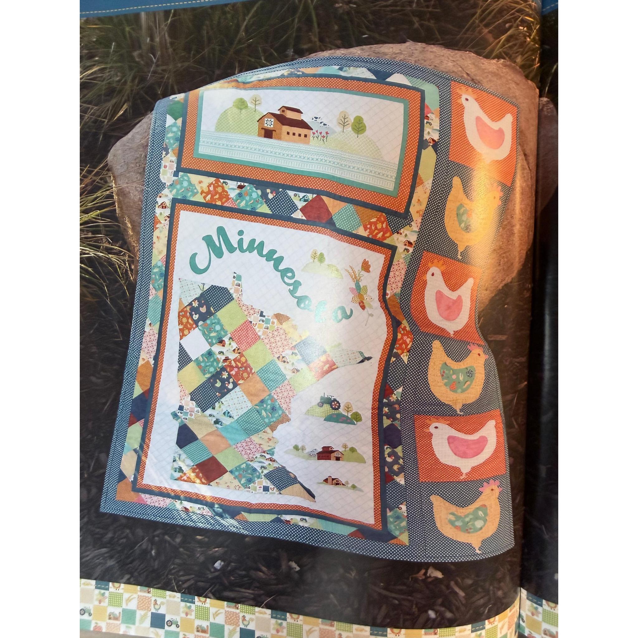 Kit: Minnesota Farmland Quilt 32" x 42"