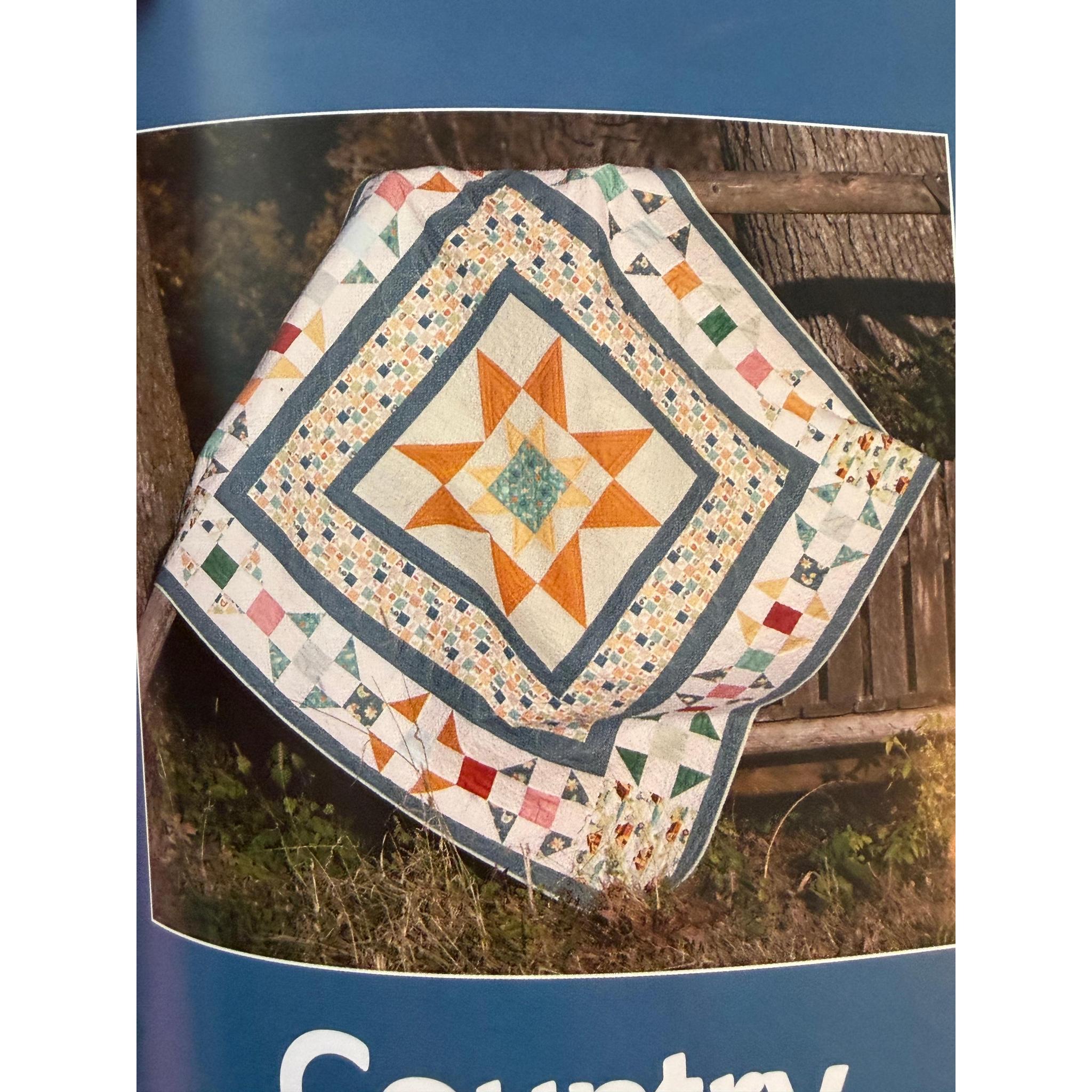 Kit: Country Morning Quilt Kit 66" x 66"