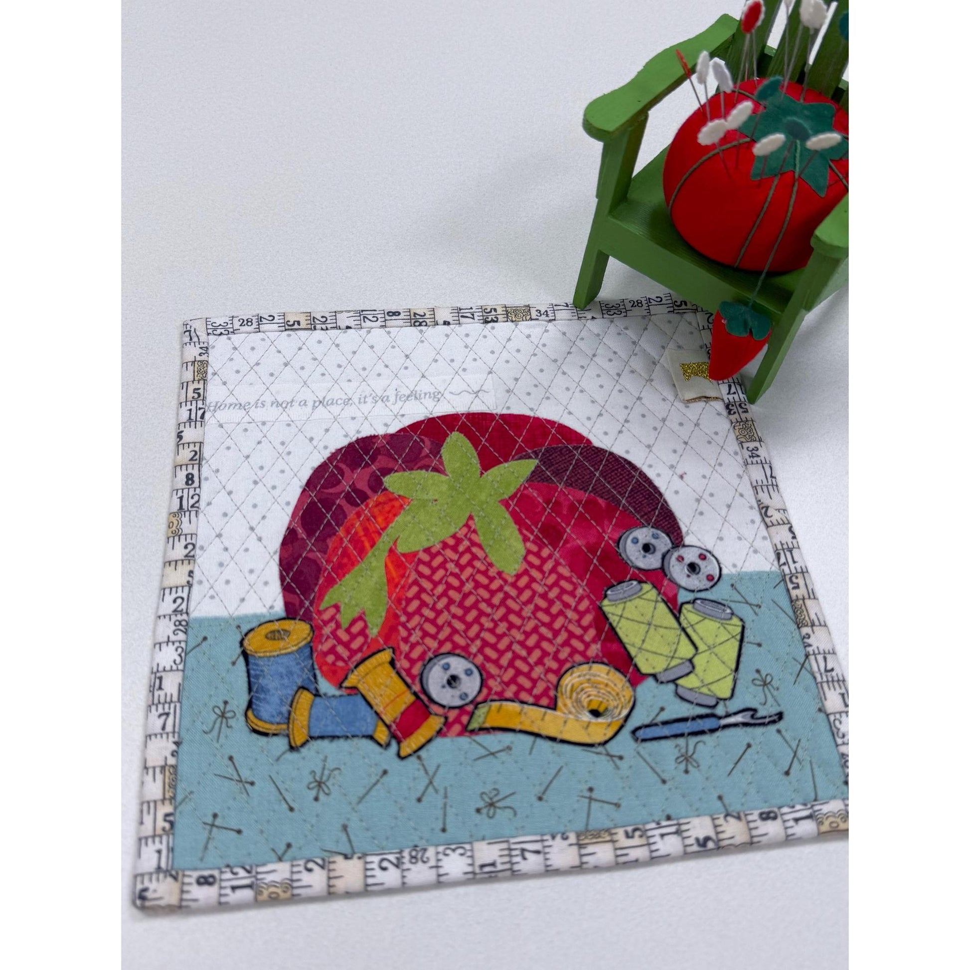 Kit: Whatevers #31 Pincushion Collage - Pattern Included