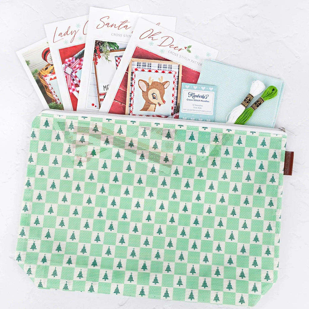 Holiday Project Bag by Its Sew Emma - 11" x 16"