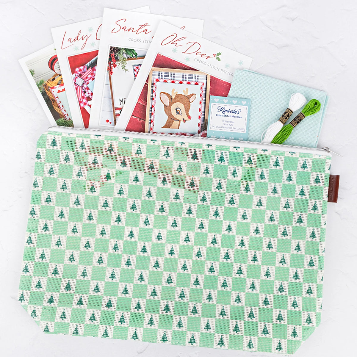 Holiday Project Bag by Its Sew Emma - 11" x 16"