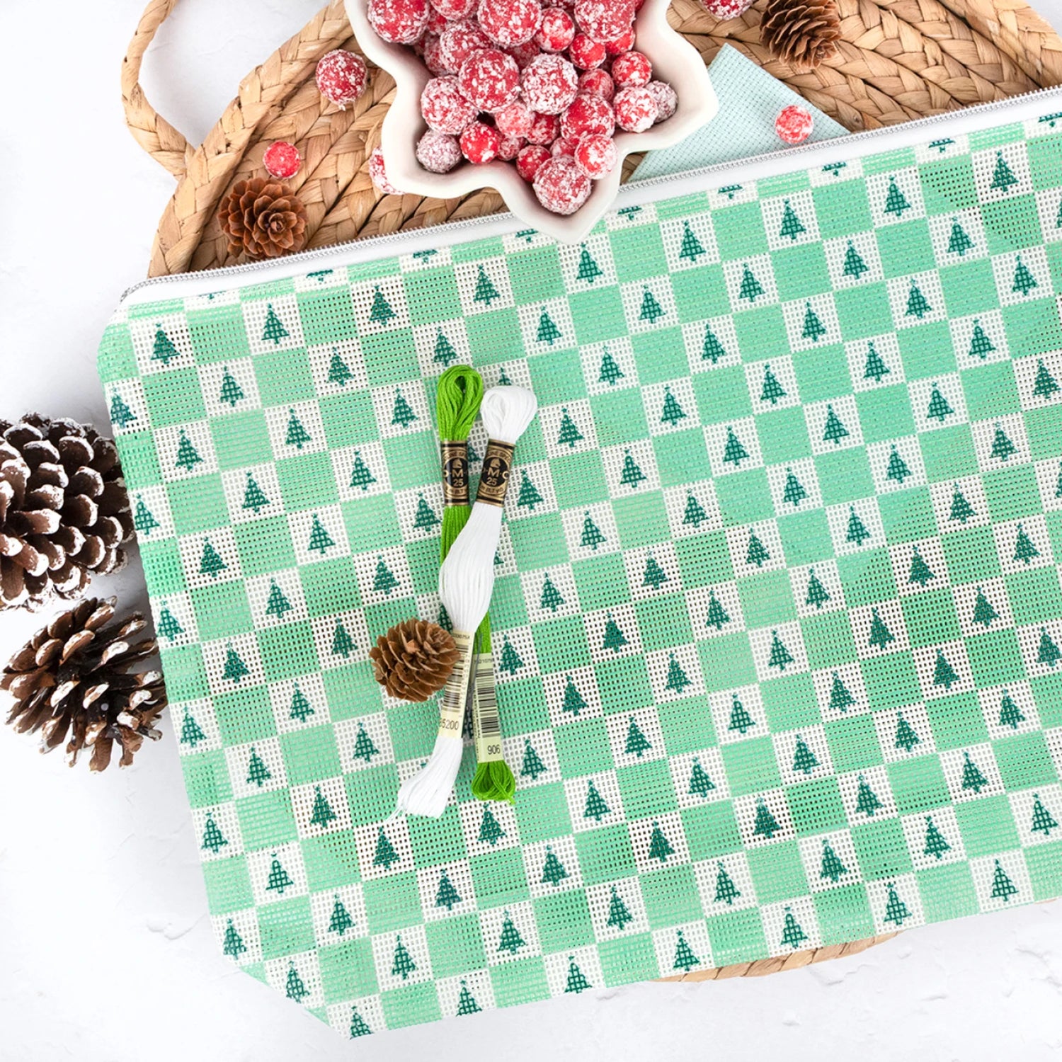 Holiday Project Bag by Its Sew Emma - 11" x 16"