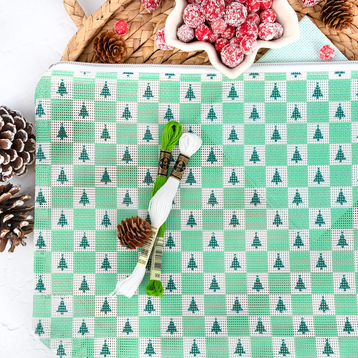 Holiday Project Bag by Its Sew Emma - 11" x 16"