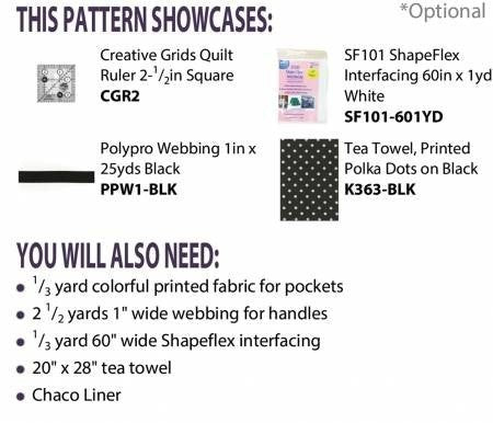 Pattern: Tea Towel Tote Bag