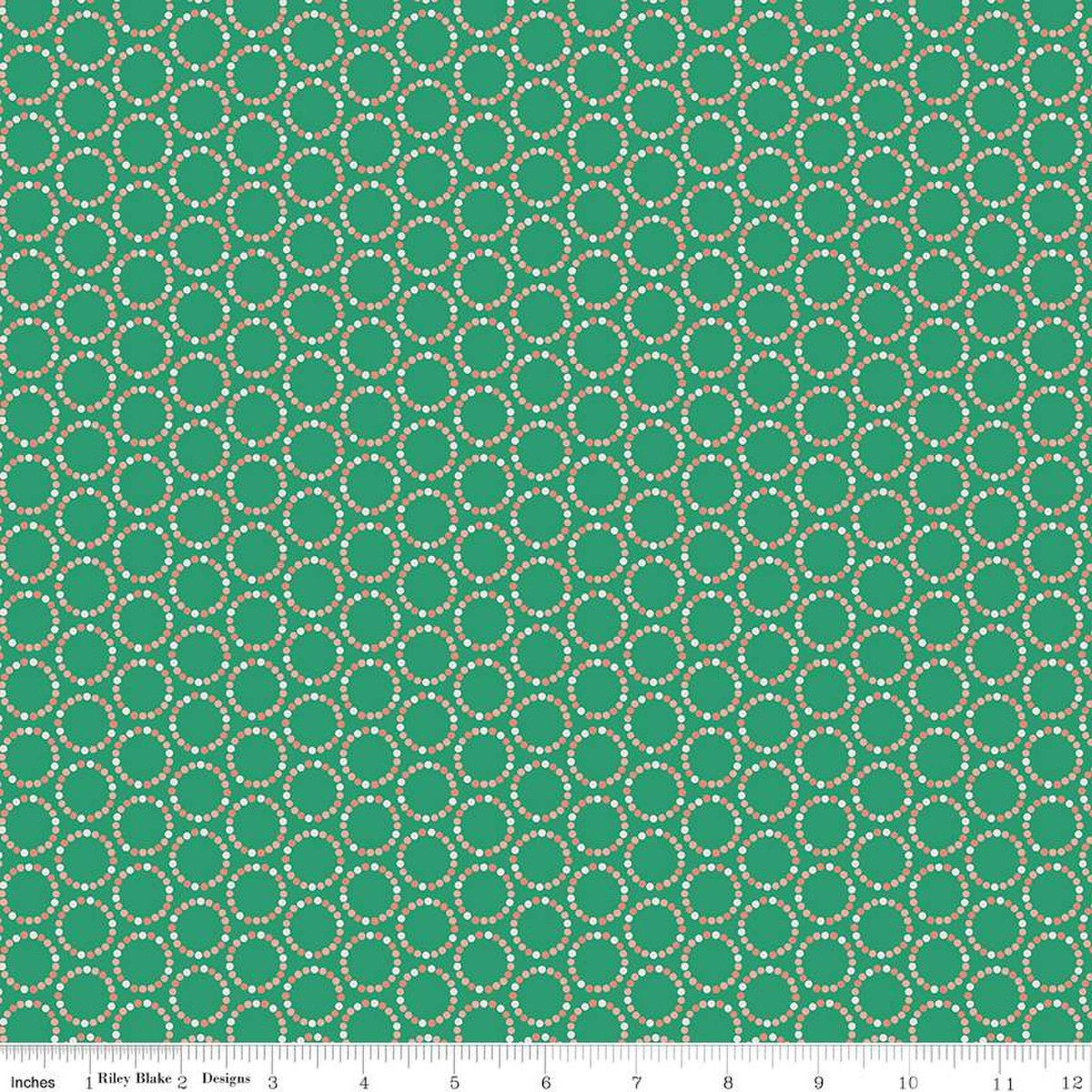 In From the Cold by Heather Peterson Circles: Teal
