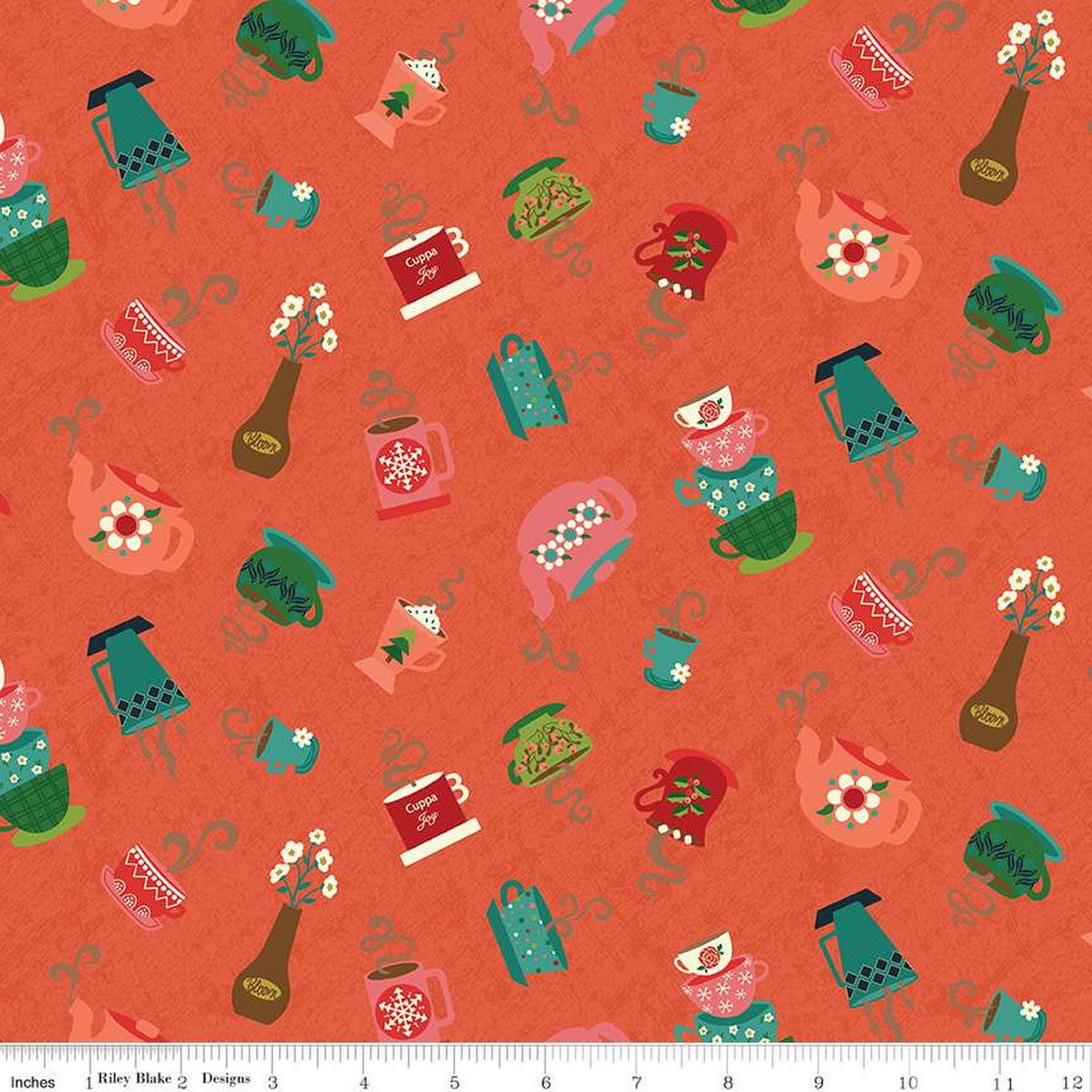 In From the Cold by Heather Peterson Cups: Coral