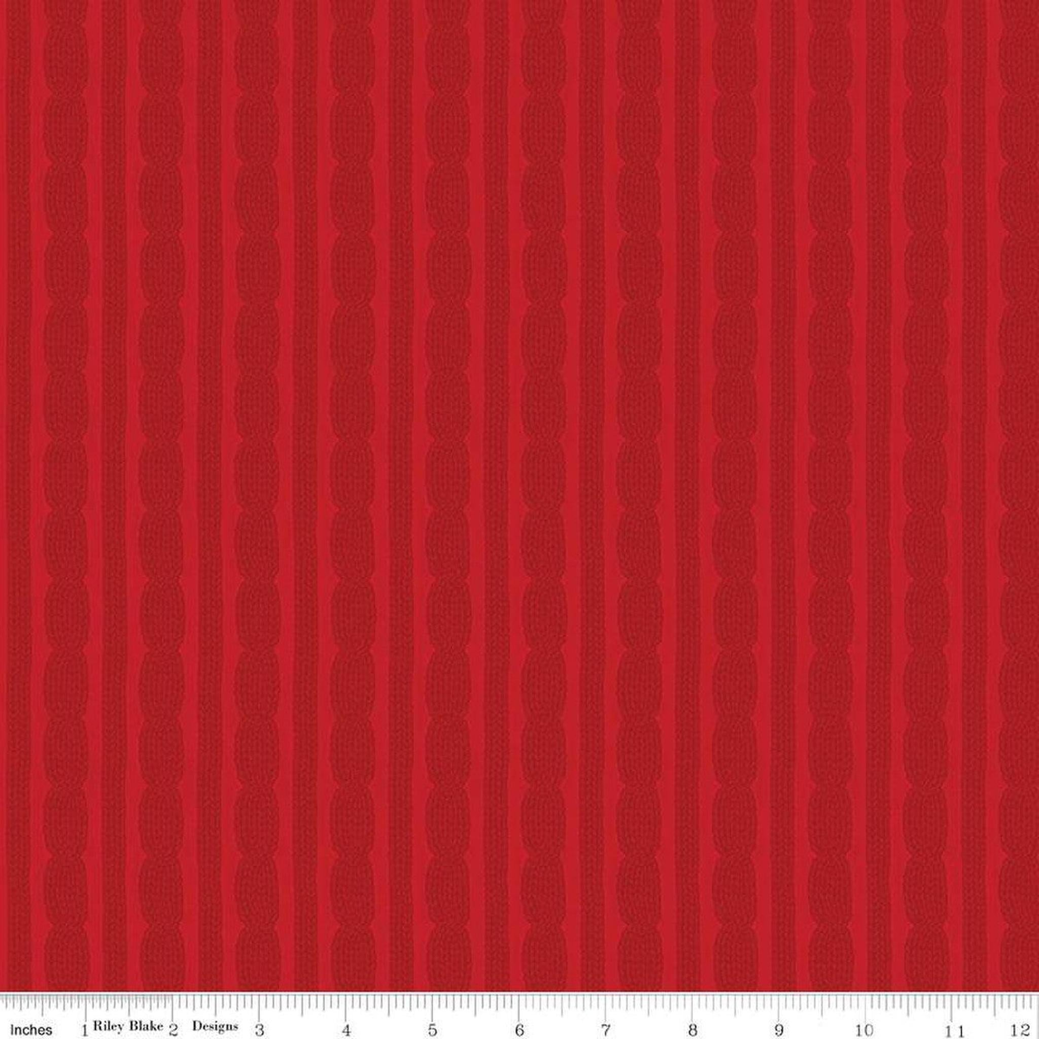 In From the Cold by Heather Peterson Knit: Red