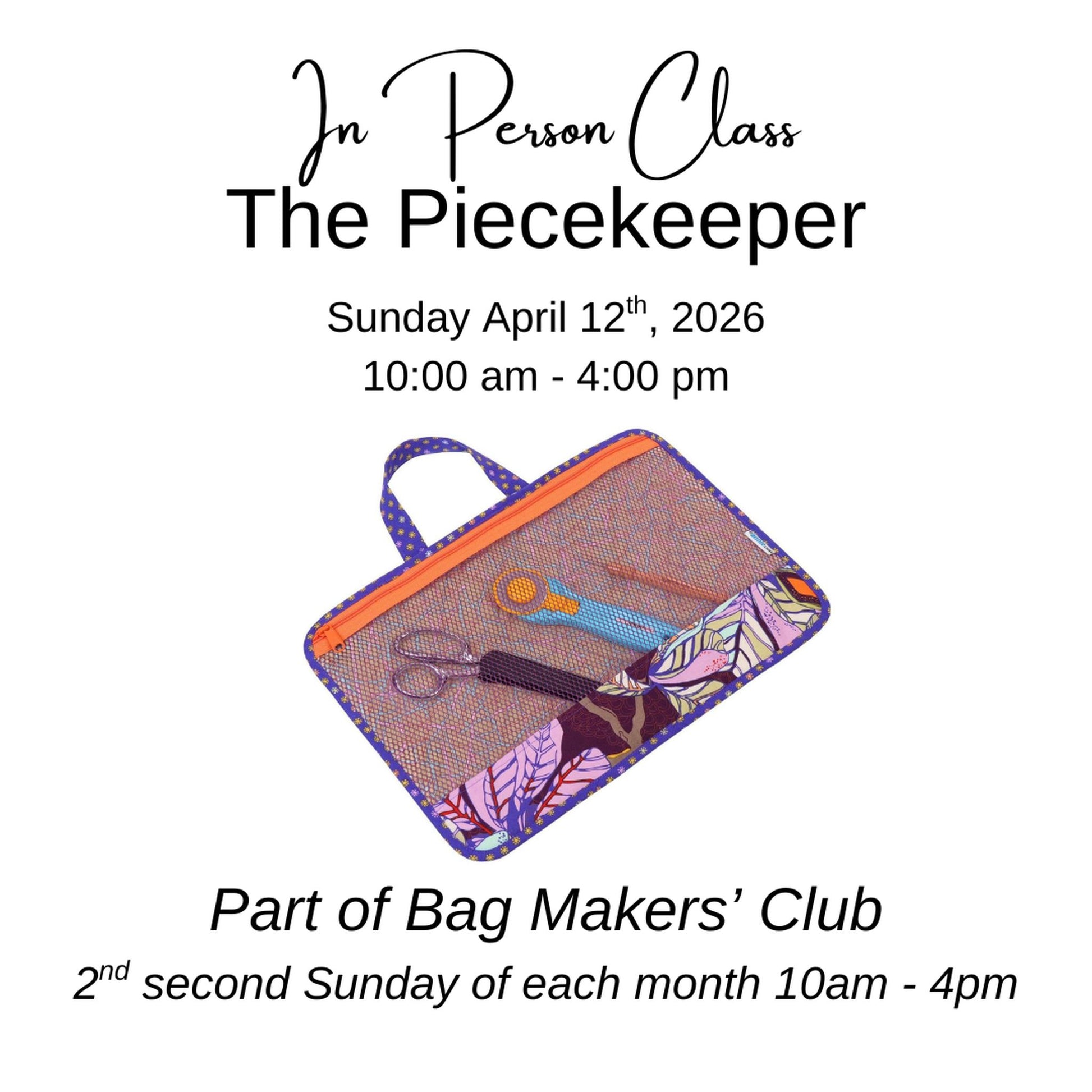 Class: Bag Makers' Club | Piecekeeper