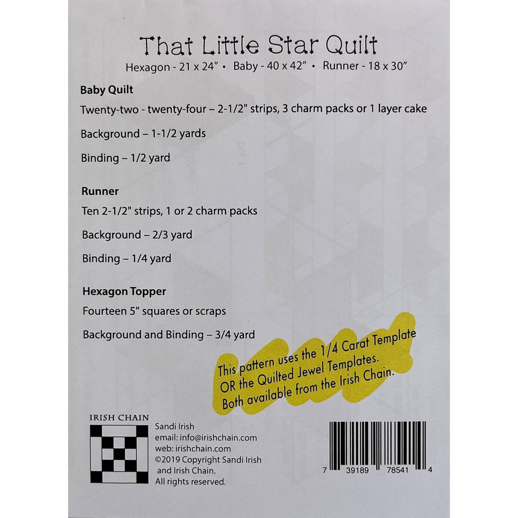 Irish Chain That Little Star Quilt