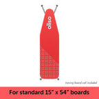 Ironing Board Cover Coral and Aqua