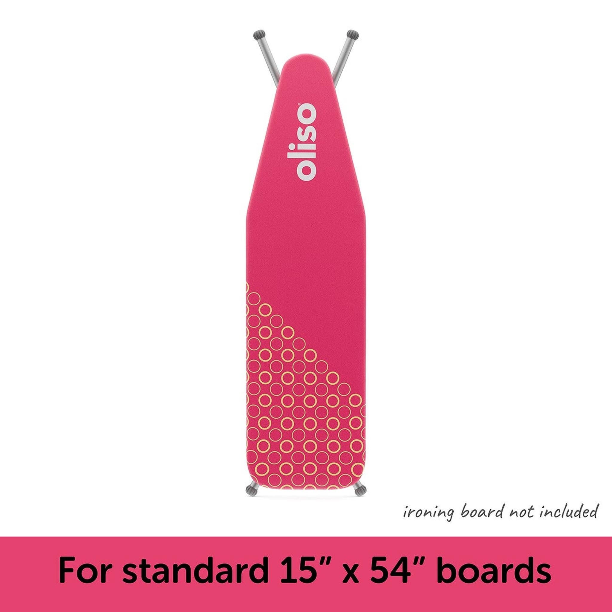 Ironing Board Cover Raspberry and Pistachio