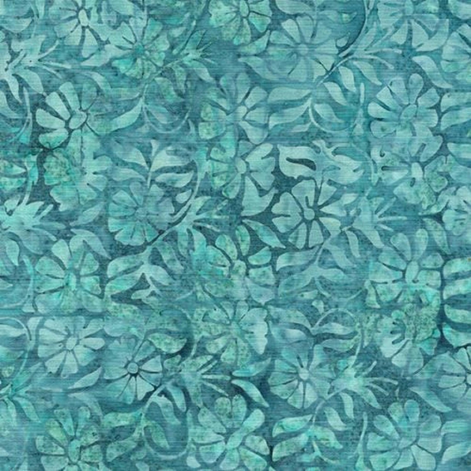 Island Batik - Daisy Tile-Teal Pool