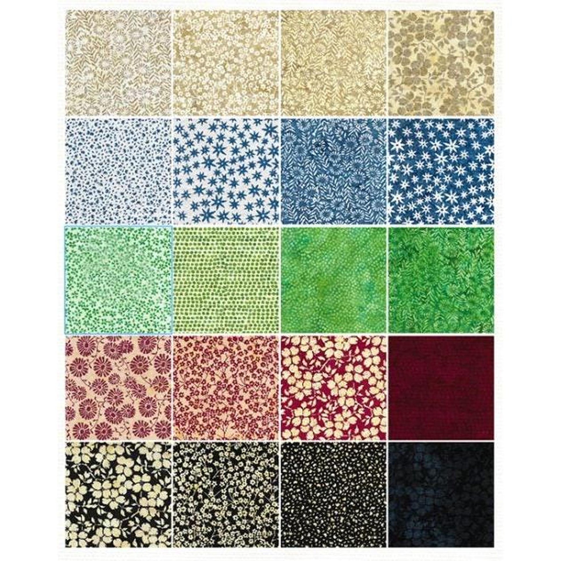 Island Batik Flour Sack 2 1/2" Strip Pack