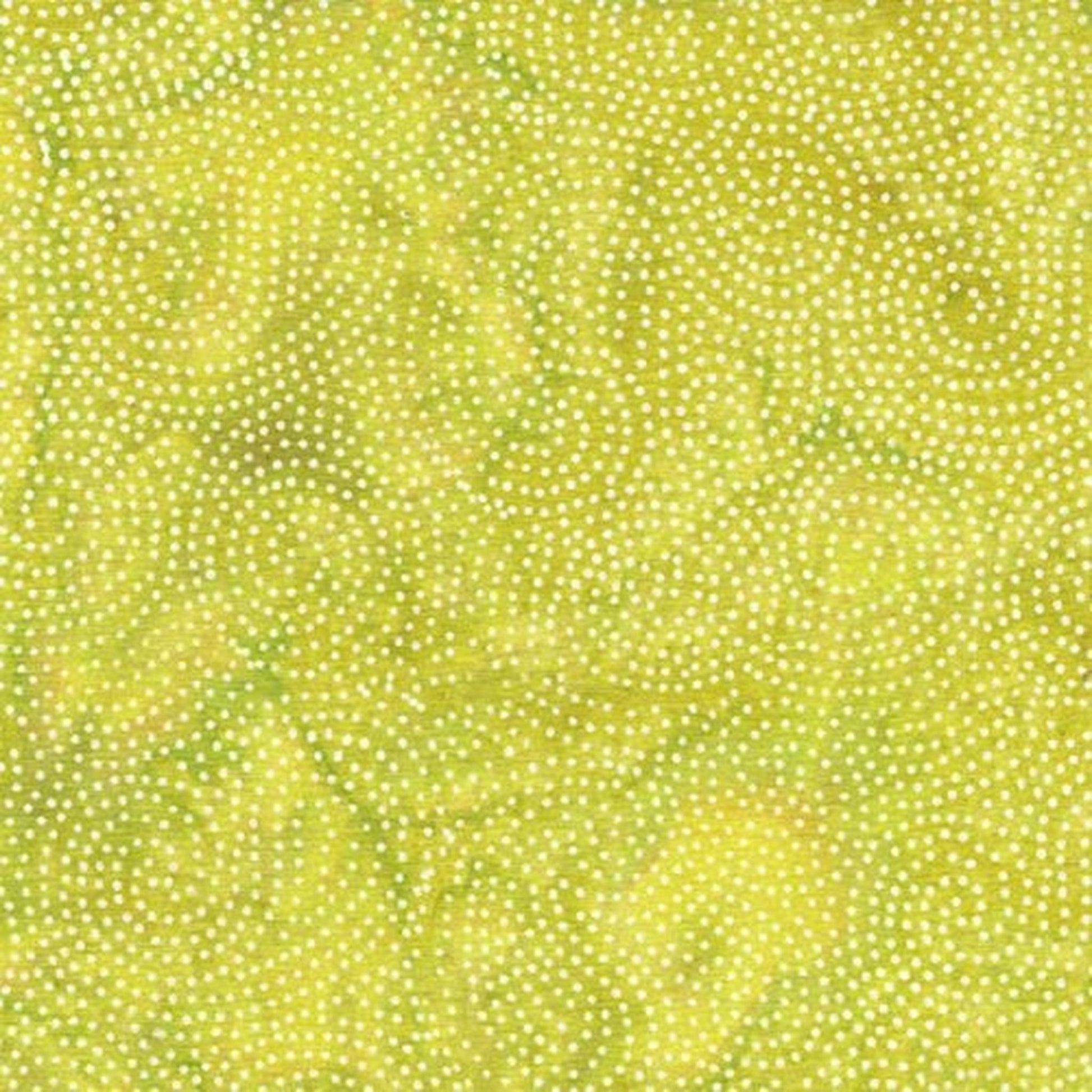Island Batik - Paisley Dot-Green Chartreuse