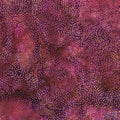 Island Batik - Paisley Dot-Multi Purple Peach Rhapsody