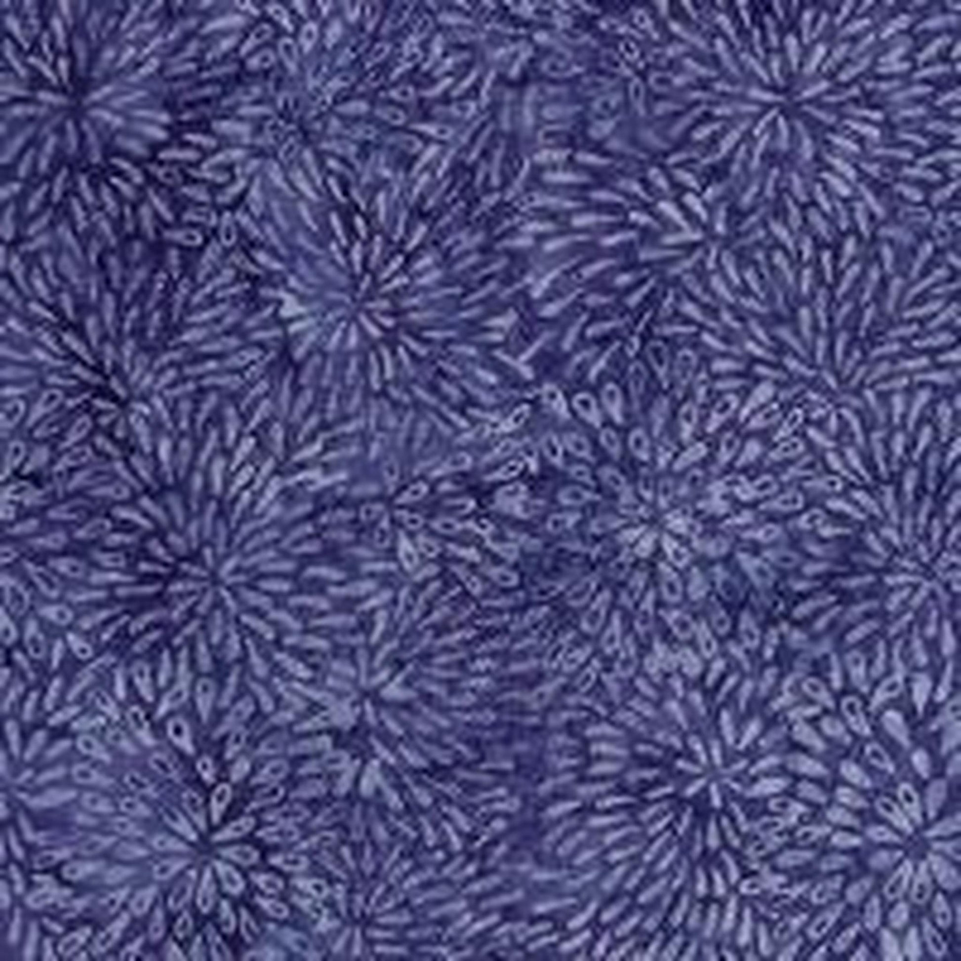 Island Batik - Small Petal Purple