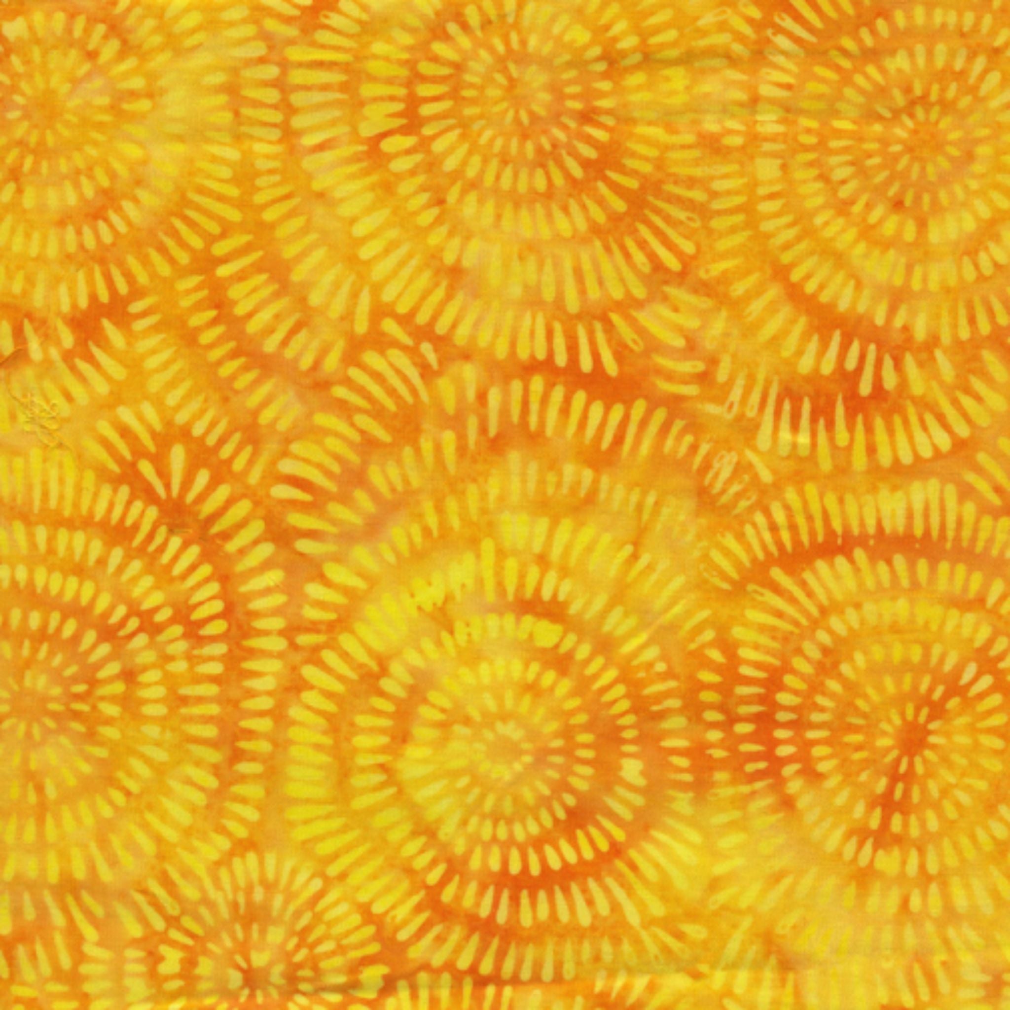 Island Batik - Dandelion-Daffodil