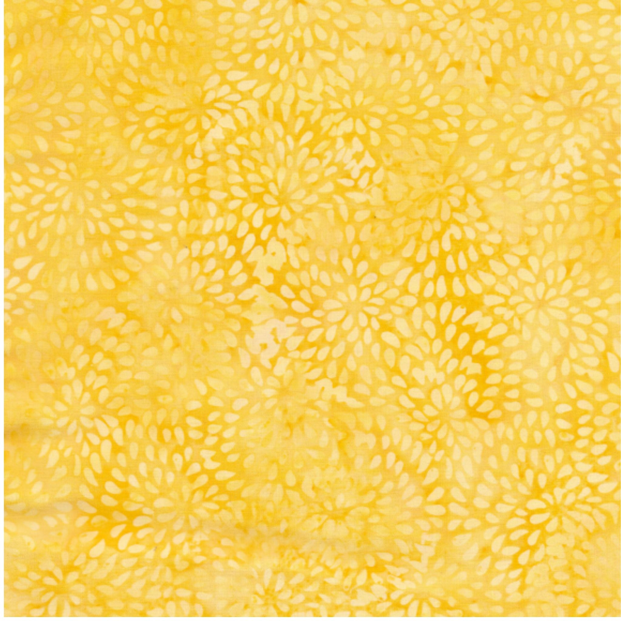 Island Batik - Ogee Petal - Sunshine