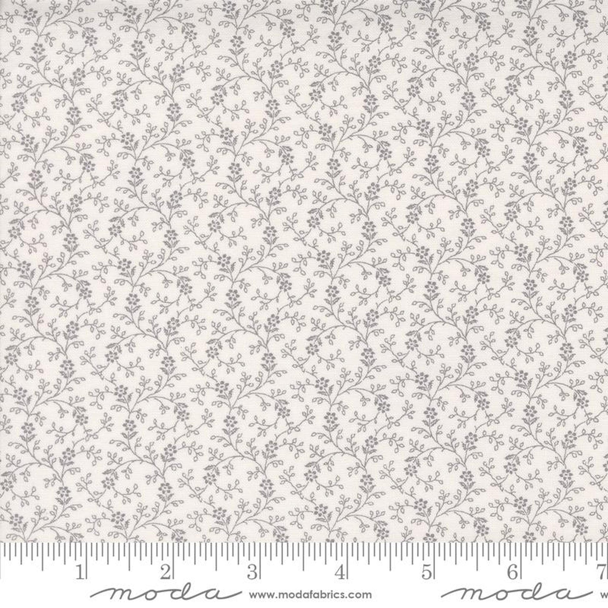 Itty Bitty Background Gatherings by Primitive Gatherings - Flower Vines: Grey