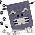 Jinx Drawstring Bag Sewing Pattern by Sewn Wyoming